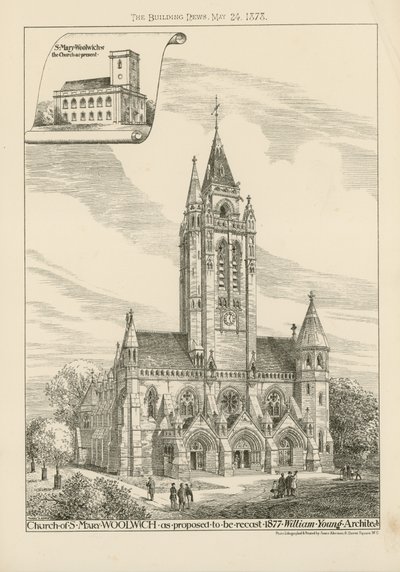 Chiesa di Santa Maria a Woolwich da English School
