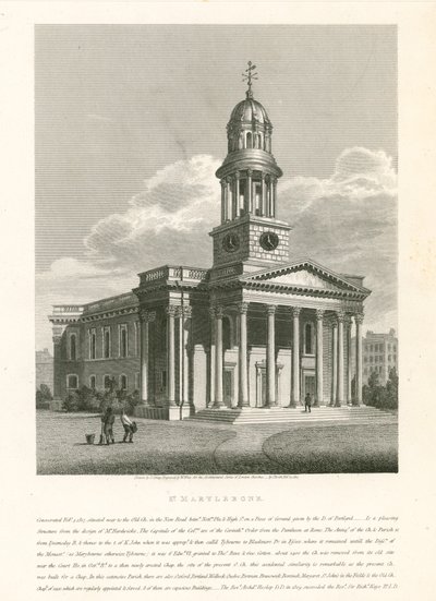 Chiesa di St Marylebone, Londra da English School