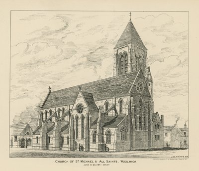 Chiesa di San Michele e Tutti i Santi a Woolwich da English School