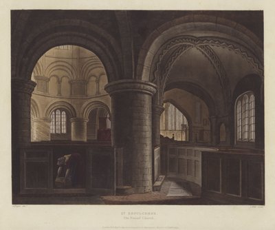 Chiesa del Santo Sepolcro (la Chiesa Rotonda), Cambridge da English School