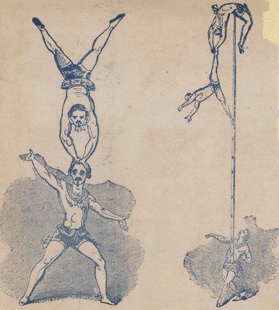 Acrobati del circo da English School