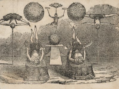 Acrobati del circo da English School
