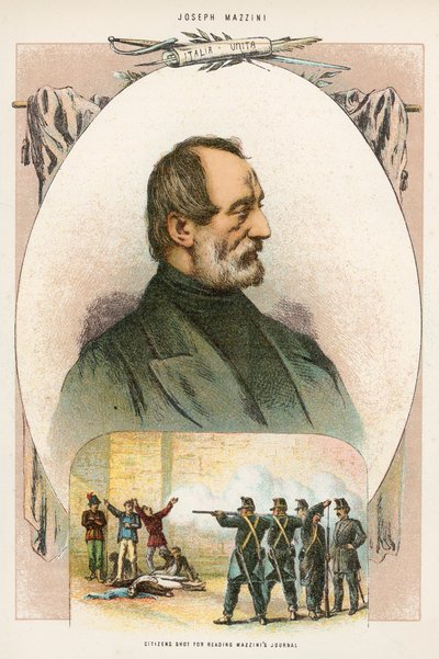Cittadini fucilati per aver letto il giornale di Mazzini da English School