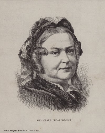 Clara Lucas Balfour, attivista inglese per la temperanza da English School