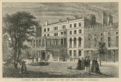 Clarence House, residenza cittadina del Duca e della Duchessa di Edimburgo da English School