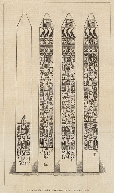Ago di Cleopatra - facsimile dell