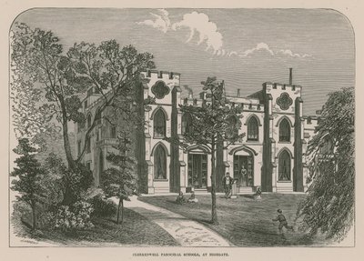 Scuole parrocchiali di Clerkenwell a Highgate, Londra da English School