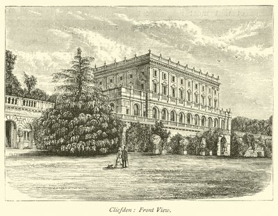 Cliefden, vista frontale da English School