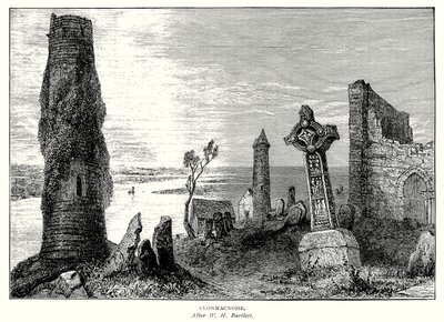 Clonmachnoise (incisione) da English School