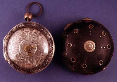 Orologio da carrozza con sveglia e ripetizione, di Cabrier di Londra, c.1775 da English School