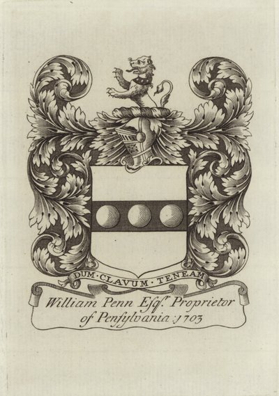 Stemma di William Penn da English School