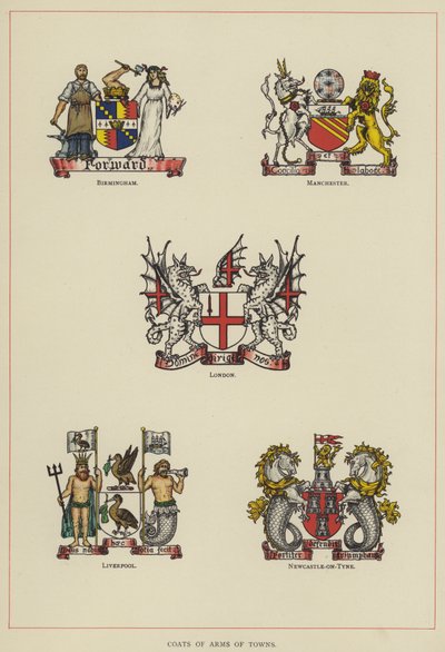 Stemmi delle città da English School