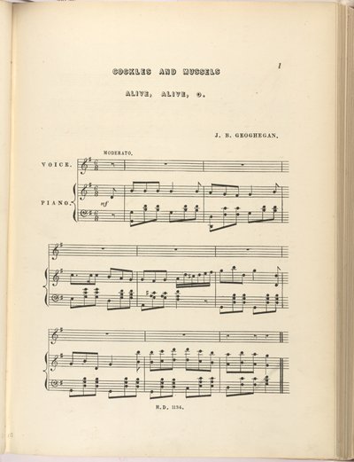 Cockles & Mussels di Joseph B Geoghegan da English School