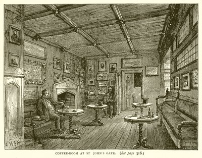 Sala da caffè a St. Johns Gate da English School