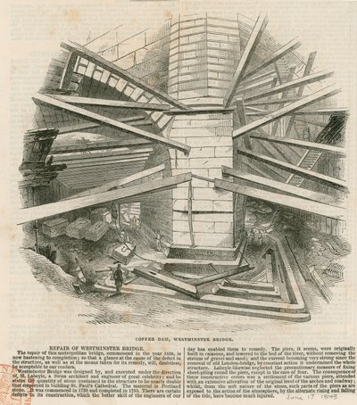 Cassaforma, Ponte di Westminster da English School