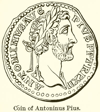 Moneta di Antonino Pio da English School