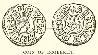 Moneta di Ecgberht da English School