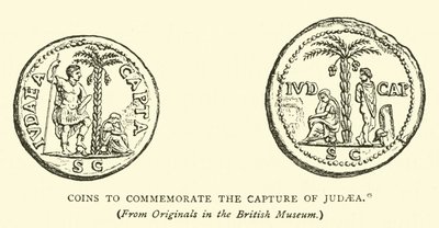 Monete per commemorare la cattura della Giudea da English School