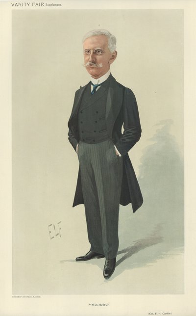 Colonnello E H Carlile da English School