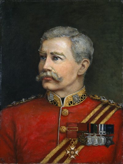 Colonnello Hugh Shaw VC CB, Reggimento Reale Irlandese, 1885 da English School