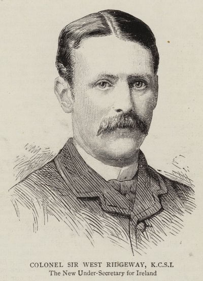 Colonnello Sir West Ridgeway, KCSI da English School