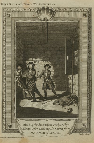 Il colonnello Thomas Blood ruba la corona da English School