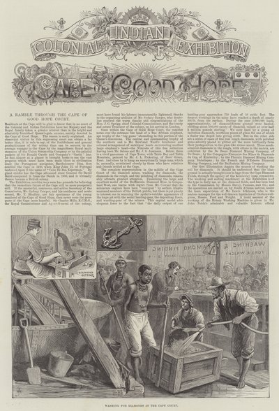 Esposizione Coloniale e Indiana, Capo di Buona Speranza da English School