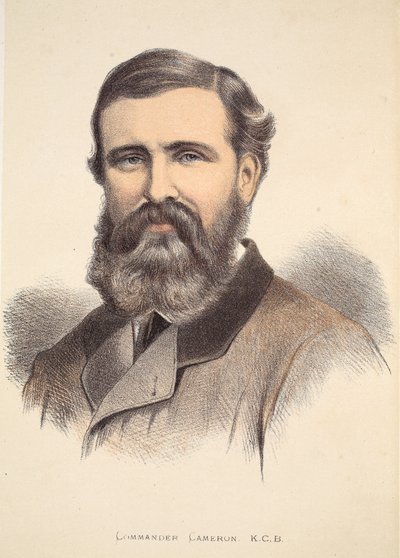 Comandante Cameron, illustrazione da L