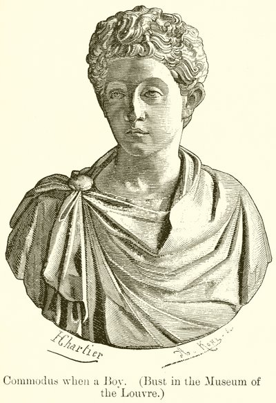 Commodo da ragazzo (Busto nel Museo del Louvre) da English School