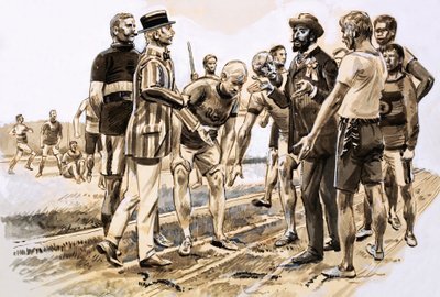 Concorrenti dei Giochi Olimpici del 1900 da English School