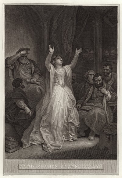 Condanna di Anna Bolena da English School