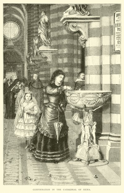 Cresima nel Duomo di Siena da English School