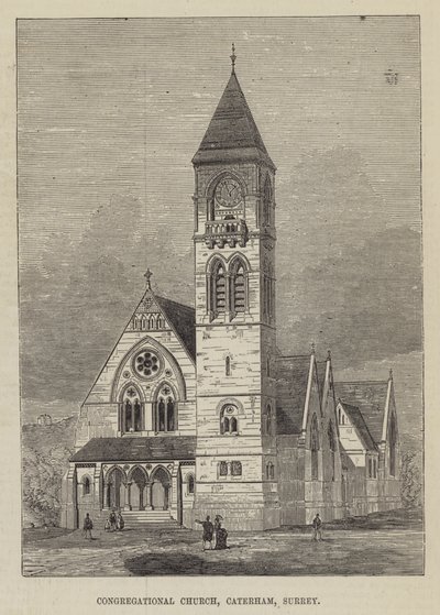 Chiesa congregazionale, Caterham, Surrey da English School