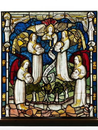 Pannello conservato dalla Grande Finestra Est a York Minster: 