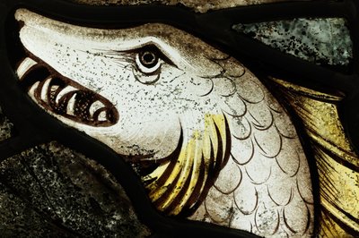 Sezione conservata dalla Grande Finestra Est a York Minster: 
