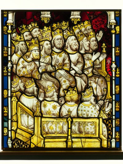 Sezione conservata dalla Grande Finestra Est a York Minster: 
