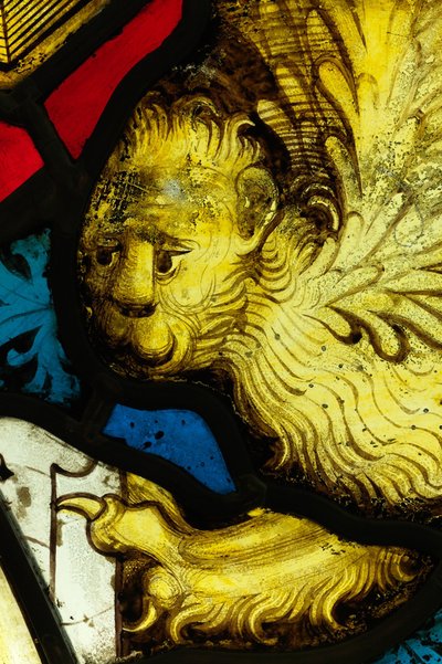 Sezione conservata dalla Grande Finestra Est a York Minster: 