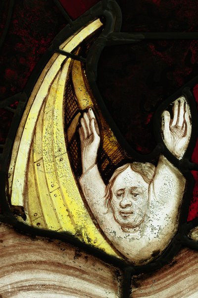 Sezione conservata dalla Grande Finestra Est a York Minster: 