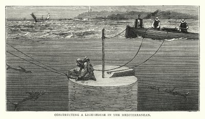 Costruzione di un faro nel Mediterraneo da English School