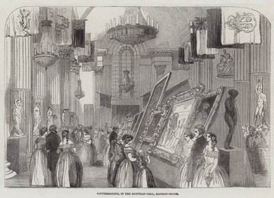 Conversazione, nella Sala Egiziana, Mansion House da English School