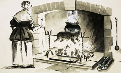 Cucinare con lo spiedo da English School