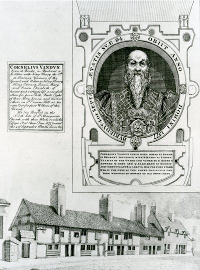Cornelius Van Dun Memorial e Ospizi da English School