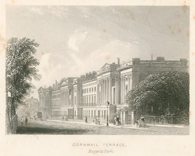 Cornwall Terrace, Regents Park, Londra da English School
