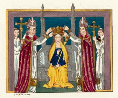 Incoronazione di Anna di Boemia da English School