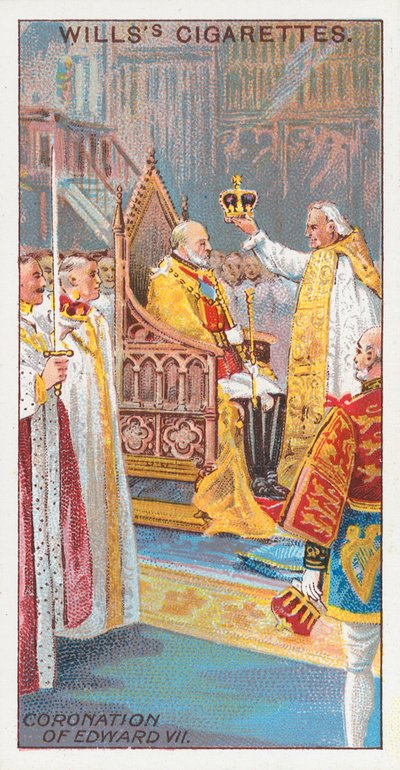 Incoronazione di Edoardo VII da English School