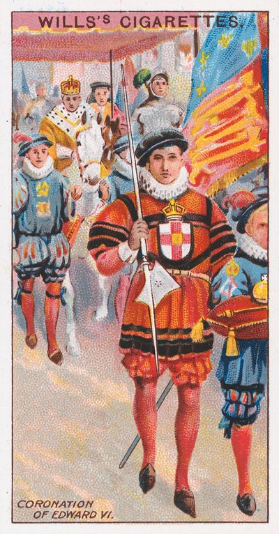 Incoronazione di Edoardo VI da English School
