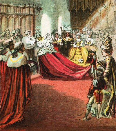 Incoronazione di Giorgio III da English School