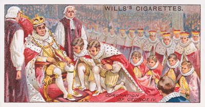 Incoronazione di Giorgio IV da English School