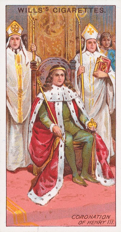 Incoronazione di Enrico III da English School