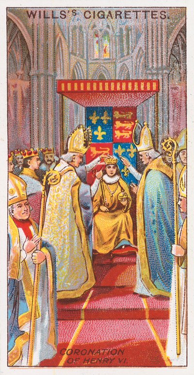 Incoronazione di Enrico VI da English School